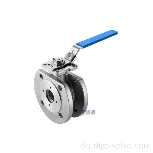 ISO5211 Pad Ball Valve-1-PC Wafer Flansch